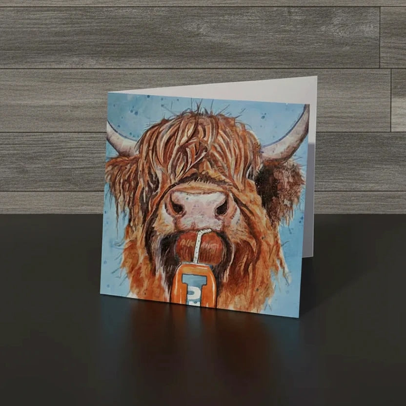Bru Coo Greeting Card